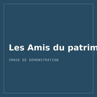Logo de démonstration de l'association Les Amis du patrimoine